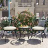 Streamdale Furniture Streamdale Rattan Patio Set: 2 Chairs & Table