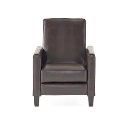 Streamdale Furniture Streamdale Recliner Push Back Chair For Elegant Home Décor Brown