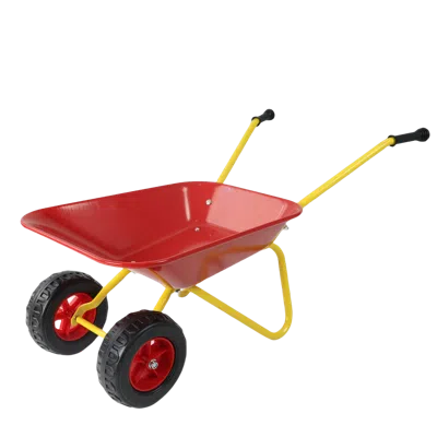 Streamdale Furniture Streamdale Red Metal Garden Trolley