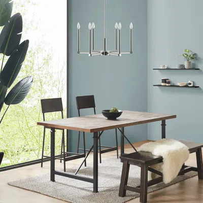 Streamdale Furniture Streamdale Renzetti 6-light Contemporary Candelabra Style Chandelier