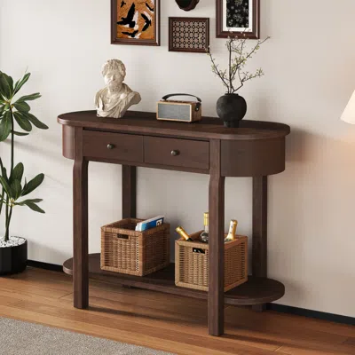 Streamdale Furniture Streamdale Retro Console Table - Curved Finish