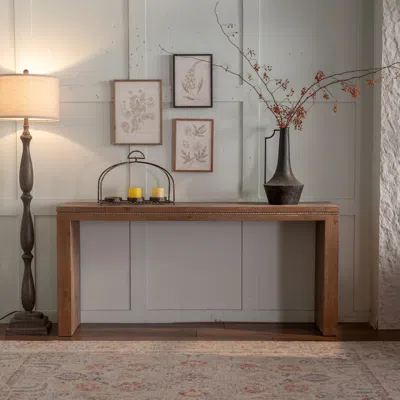 Streamdale Furniture Streamdale Retro Narrow Console Table