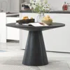 Streamdale Furniture Streamdale Retro Round Dining Table Minimalist Elegant Table For Living Room