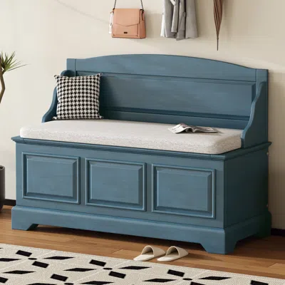 Streamdale Furniture Streamdale Retro Shoe Storage Bench With Soft-close & Hidden Storage