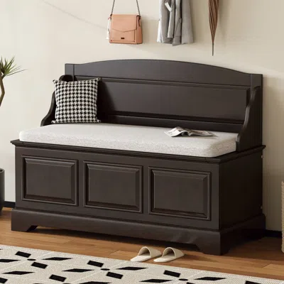Streamdale Furniture Streamdale Retro Shoe Storage Bench With Soft-close & Hidden Storage