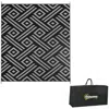 Streamdale Furniture Streamdale Reversible Outdoor Rug, 8' X 10' Waterproof Straw Floor Mat