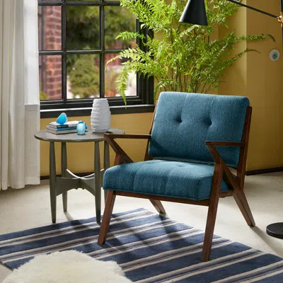 Streamdale Furniture Streamdale Rocket Lounge For Home Or Office Use In Blue