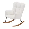 Streamdale Furniture Streamdale Rocking Chair With High Backrest For Nursing