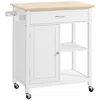 Streamdale Furniture Streamdale Rolling Kitchen Island Cart With Storage