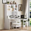 Streamdale Furniture Streamdale Rotating Computer Desk With Storage