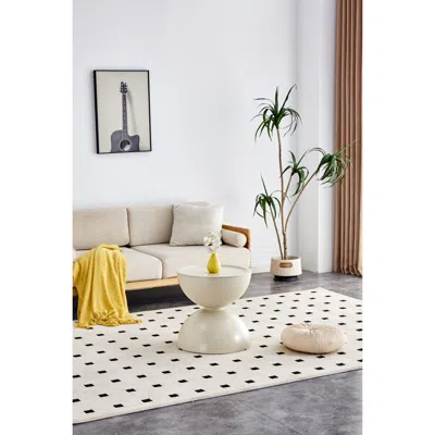 Streamdale Furniture Streamdale Round Coffee Table With Removable Table Top