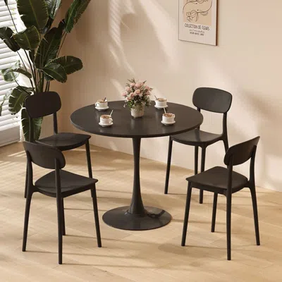 Streamdale Furniture Streamdale Round Dining Table, 31.5", Kitchen, Living Room