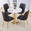 Streamdale Furniture Streamdale Circular Dining Table Set With 4 Chairs