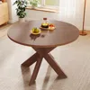 Streamdale Furniture Streamdale Round Dining Table Modern Farmhouse Kitchen Table