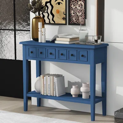 Streamdale Furniture Streamdale Rustic Console Table Entryway, Living Room, Hallway