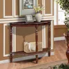 Streamdale Furniture Streamdale Rustic Console Table Sturdy Pine Wood
