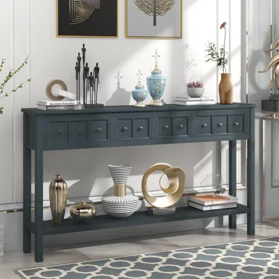 Streamdale Furniture Streamdale Rustic Entryway Console Table