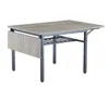 Streamdale Furniture Streamdale Rustic Folding Dining Table - 63.2" L X 35.5" W X 30.5"