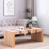 Streamdale Furniture Streamdale Rustic Modern Coffee Table - 48"