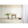 Streamdale Furniture Streamdale Rustic Square Ottoman Vanity Bench
