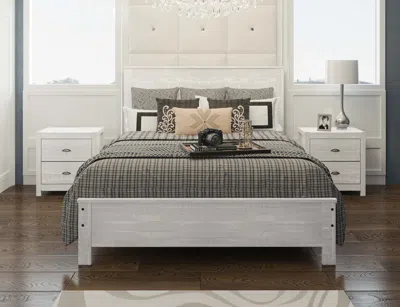 Streamdale Furniture Streamdale Rustic Twin Bed Frame With Headboard - Box Spring Needed