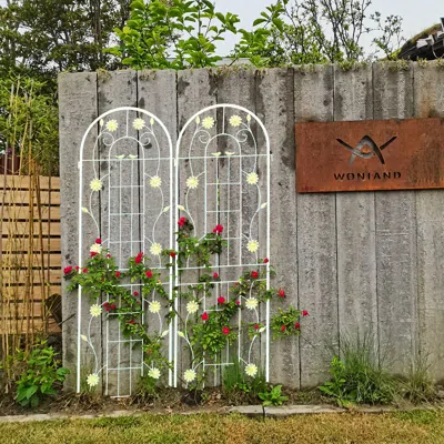Streamdale Furniture Streamdale Rustproof Metal Garden Trellis For Climbing Plants