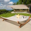 Streamdale Furniture Streamdale San Juan Sunbed W/ Adjustable Canopy