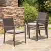 Streamdale Furniture Streamdale San Pico Dining Chair-multi Brown,1pc With Cushion