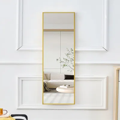 Streamdale Furniture Streamdale Scratch Resistant Fingerprint-free Full Body Mirror With Easy Assembly