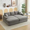Streamdale Furniture Streamdale Sectional Couch Slipcovers, 2-piece Corduroy Sofa Covers