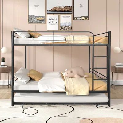 Streamdale Furniture Streamdale Separatable Bunk Bed With Trundle