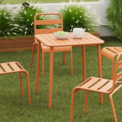 Streamdale Furniture Streamdale Sera Red Square Outdoor Table