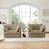 Streamdale Furniture Streamdale Set Of 2 Slipcovered Armchairs
