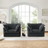 Streamdale Furniture Streamdale Set Of 2 Slipcovered Armchairs