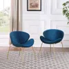Streamdale Furniture Streamdale Set Of 2 Velvet Dining Chairs