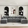 Streamdale Furniture Streamdale Seven-piece Sofa Set With Console, Coffee Table & 6 Pillows.