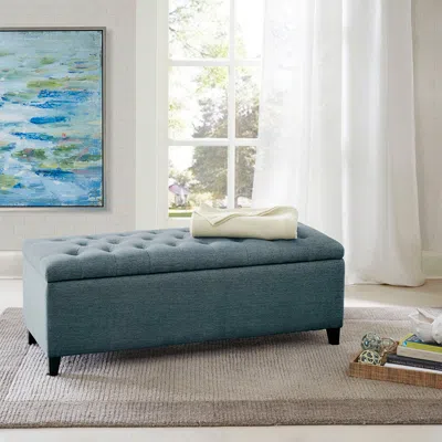 Streamdale Furniture Streamdale Shandra Tufted Top Storage Bench