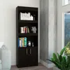 Streamdale Furniture Streamdale Shell Beach 1-drawer 3-shelf Bookcase Wengue
