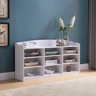 Streamdale Furniture Streamdale Shoe Bench White