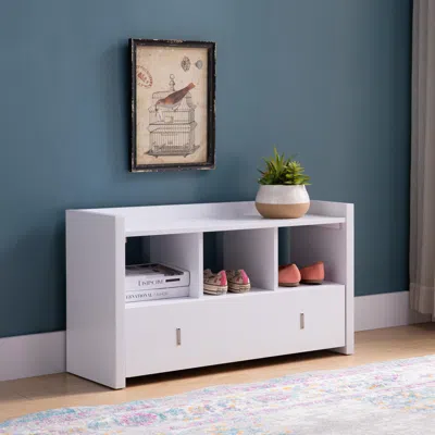 Streamdale Furniture Streamdale Shoe Bench White