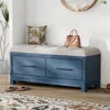Streamdale Furniture Streamdale Shoe Bench With Storage & Cushion
