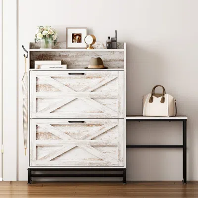 Streamdale Furniture Streamdale Shoe Cabinet With Large Capacity For Entryway