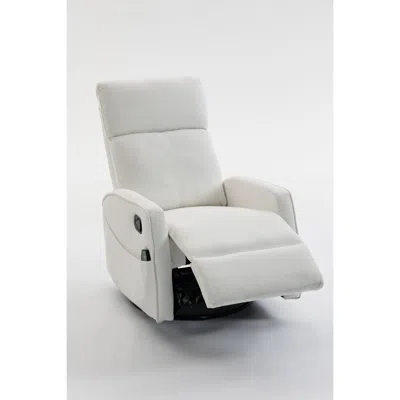 Streamdale Furniture Streamdale Short Plush Manual Button Armchair Sofa