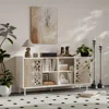 Streamdale Furniture Streamdale Sicotas Mid Century Sideboard Storage Cabinet