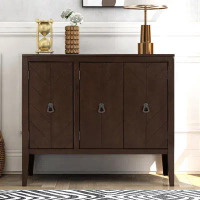 Streamdale Furniture Streamdale Sideboard With Adjustable Shelf, Handles & Legs