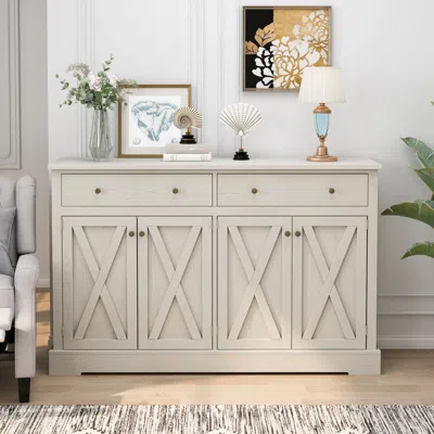 Streamdale Furniture Streamdale Sideboard With Drawers And Doors For Storage