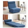 Streamdale Furniture Streamdale Single Sofa Chair Foldable Single Sofa Bed With Pillow