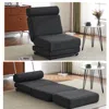 Streamdale Furniture Streamdale Single Sofa Chair Foldable Single Sofa Bed With Pillow