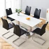 Streamdale Furniture Streamdale Sintered Stone Dining Set With 6 Chairs