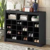 Streamdale Furniture Streamdale Sleek 24 Shoe Cubby Console & Sideboard